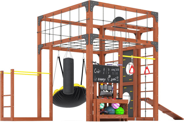 Игровой комплекс Савушка Куб–2 / С-КУБ-02-МХГ- фото3