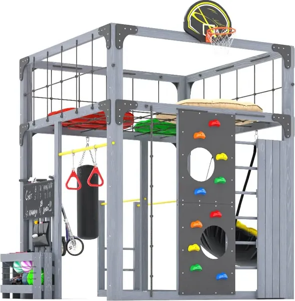 Игровой комплекс Савушка Куб–1 с подушками / С-КУБ-01-С-ПДШ- фото3