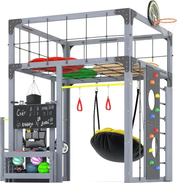 Игровой комплекс Савушка Куб–1 с подушками / С-КУБ-01-С-ПДШ- фото4