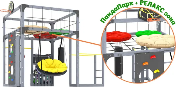 Игровой комплекс Савушка Куб–1 / С-КУБ-01-С- фото9