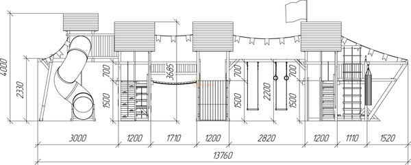 Игровой комплекс Савушка 9 / С-09(В)- фото10