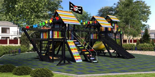 Игровой комплекс Савушка 9 / С-09(В)- фото7