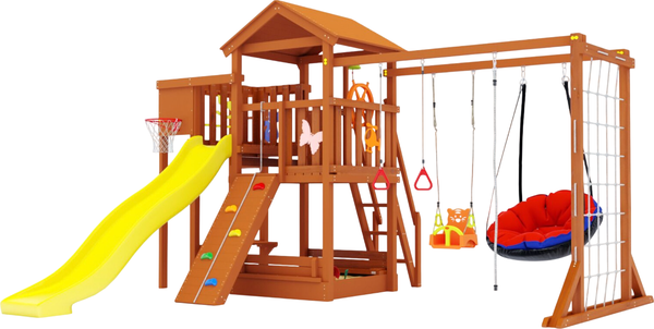 Игровой комплекс Савушка Мастер-4 Comfort Plus / СМ-04М-cmf-pl- фото