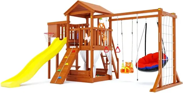 Игровой комплекс Савушка Мастер-4 Comfort Plus / СМ-04М-cmf-pl- фото6