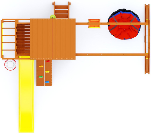Игровой комплекс Савушка Мастер-4 Comfort Plus / СМ-04М-cmf-pl- фото7