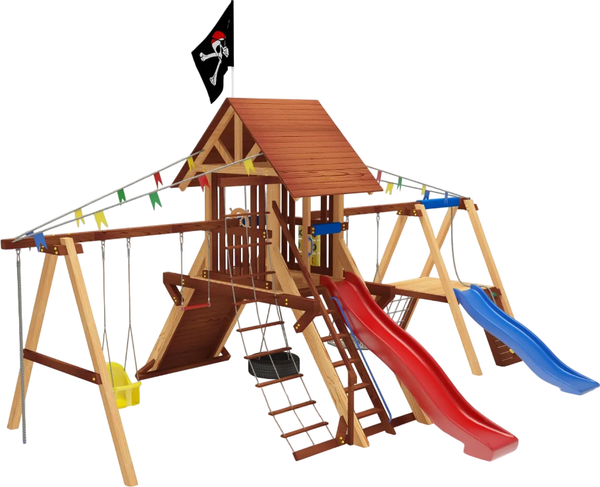 Игровой комплекс Савушка Люкс-8 / СЛ-08- фото