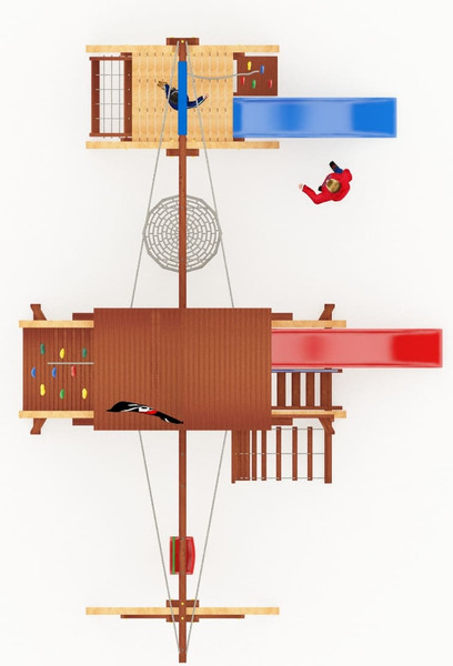 Игровой комплекс Савушка Люкс-8 / СЛ-08- фото5