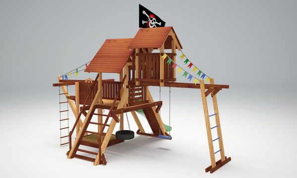 Игровой комплекс Савушка Люкс-7 / СЛ-07- фото4