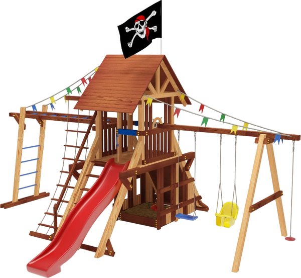 Игровой комплекс Савушка Люкс-4 / СЛ-04- фото