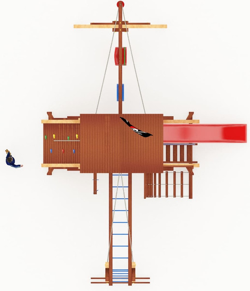 Игровой комплекс Савушка Люкс-4 / СЛ-04- фото5