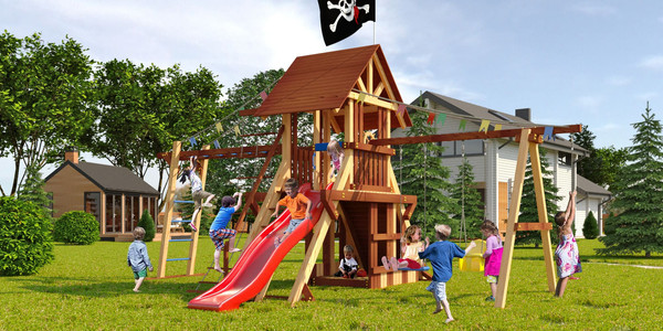 Игровой комплекс Савушка Люкс-4 / СЛ-04- фото6