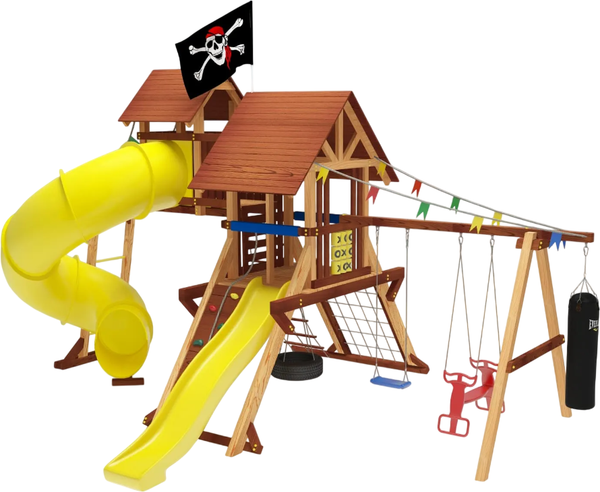 Игровой комплекс Савушка Люкс-14 / СЛ-14- фото