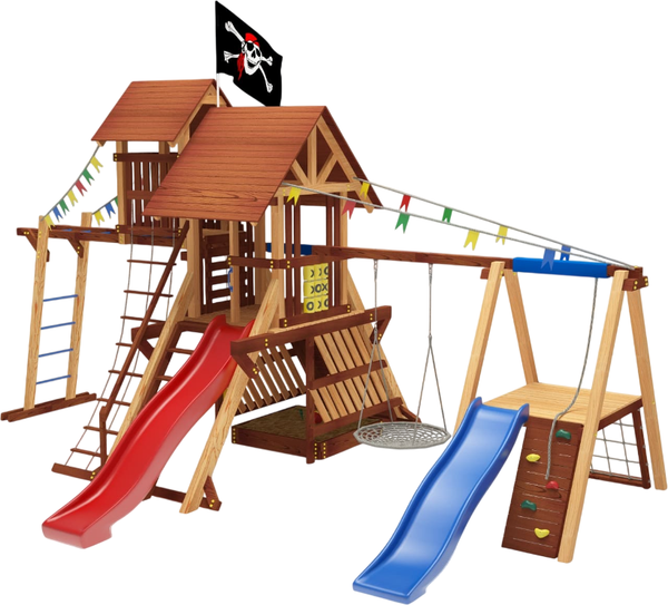 Игровой комплекс Савушка Люкс-11 / СЛ-11- фото