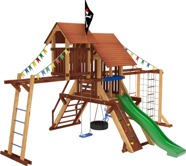 Игровой комплекс Савушка Люкс-10 / СЛ-10- фото