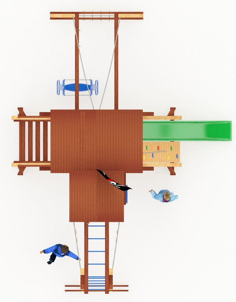 Игровой комплекс Савушка Люкс-10 / СЛ-10- фото2