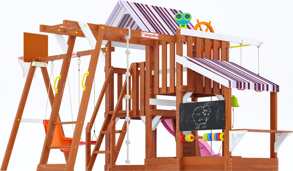 Игровой комплекс Савушка TooSun-9 / CTS-09-РОЗ- фото3