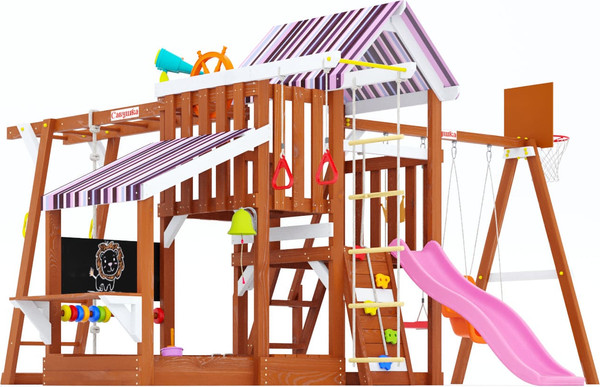 Игровой комплекс Савушка TooSun-9 / CTS-09-РОЗ- фото4