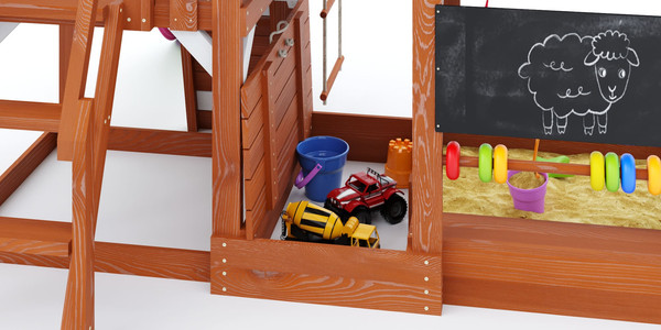 Игровой комплекс Савушка TooSun-9 / CTS-09-РОЗ- фото7