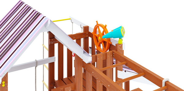 Игровой комплекс Савушка TooSun-9 / CTS-09-РОЗ- фото9