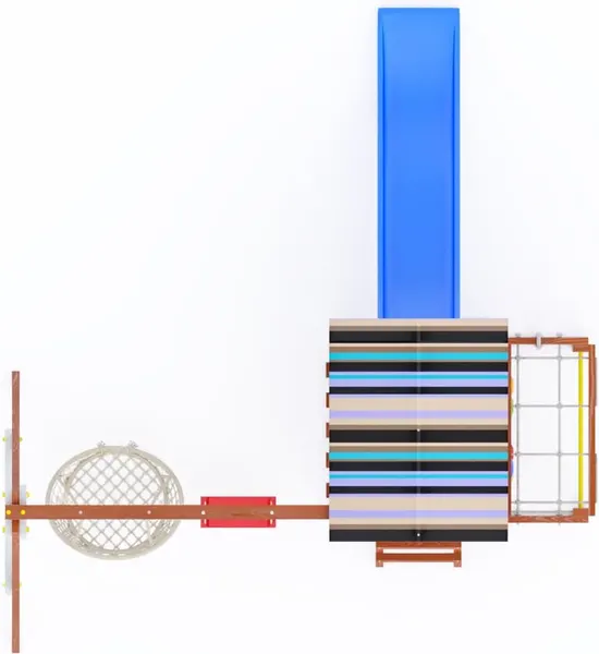 Игровой комплекс Савушка TooSun-8 / CTS-08-СИН- фото8