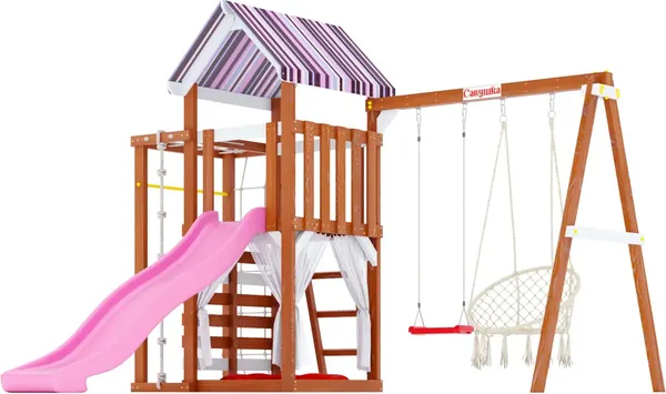 Игровой комплекс Савушка TooSun-8 / CTS-08-РОЗ- фото