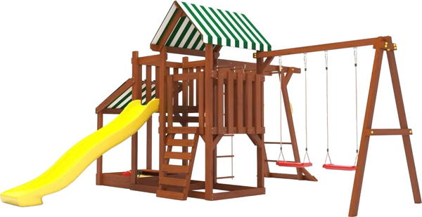 Игровой комплекс Савушка TooSun-4 Plus с песочницей / СTS-04p(П)- фото