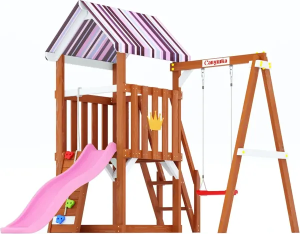 Игровой комплекс Савушка TooSun-15 / CTS-15-РОЗ- фото