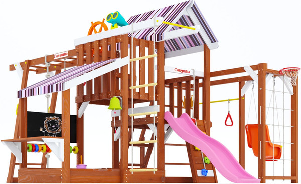 Игровой комплекс Савушка TooSun-14 / CTS-14-РОЗ- фото