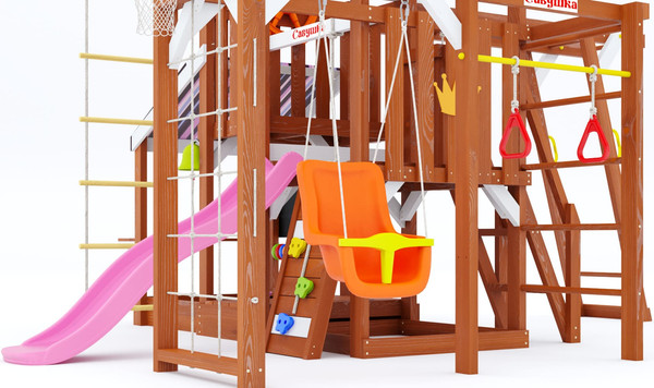 Игровой комплекс Савушка TooSun-14 / CTS-14-РОЗ- фото8