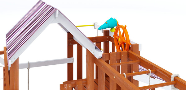 Игровой комплекс Савушка TooSun-14 / CTS-14-РОЗ- фото9