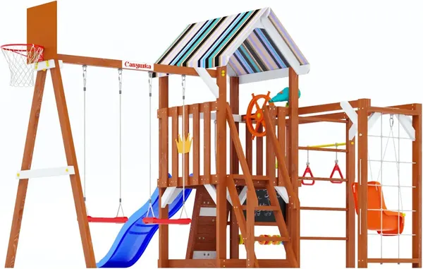 Игровой комплекс Савушка TooSun-12 / CTS-12-СИН- фото2