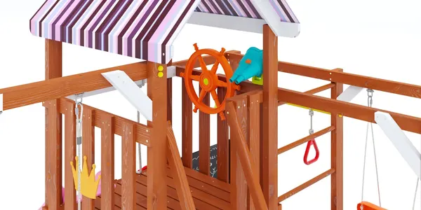 Игровой комплекс Савушка TooSun-12 / CTS-12-РОЗ- фото4