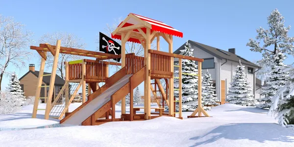 Игровой комплекс Савушка 4 Сезона-8 / С4С-08- фото2