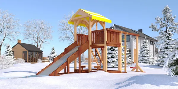 Игровой комплекс Савушка 4 Сезона-5 / С4С-05- фото2