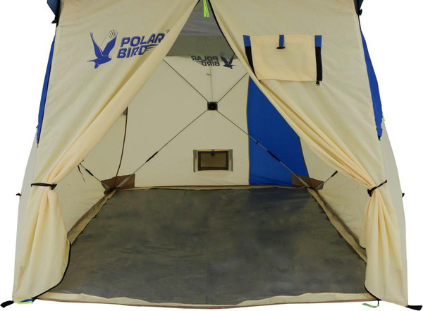 Палатка Polar Bird 3SК Long+Тент-навес- фото7