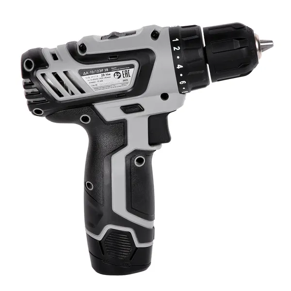 Аккумуляторная дрель-шуруповерт Интерскол ДА-10/12ЭР- фото3