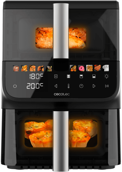 Аэрогриль Cecotec Cecofry DuoLevel 10000 DuoSize Window- фото