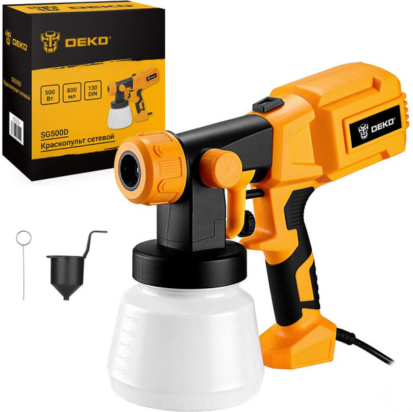 Краскопульт электрический Deko SG500D / 081-1073- фото
