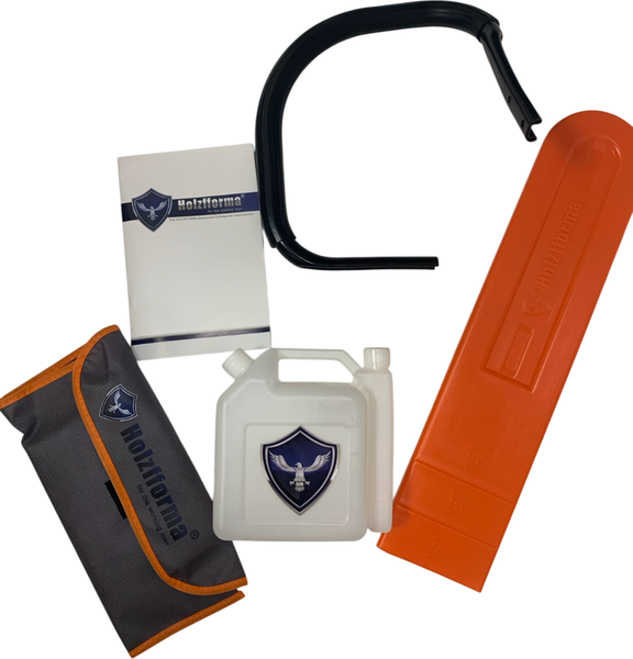 Бензопила цепная Holzfforma G466 Orange Dark Gray / CS46077OR- фото3