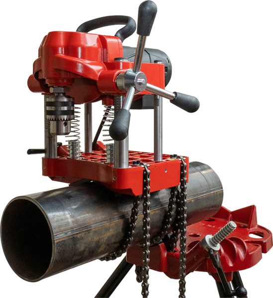 Сверлильный станок VOLL SDM152 для вырезания отверстий в трубах 2.80152- фото2