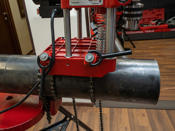 Сверлильный станок VOLL SDM152 для вырезания отверстий в трубах 2.80152- фото7