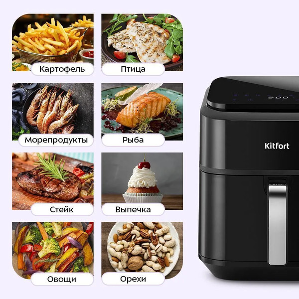 Аэрогриль Kitfort КТ-8154- фото10