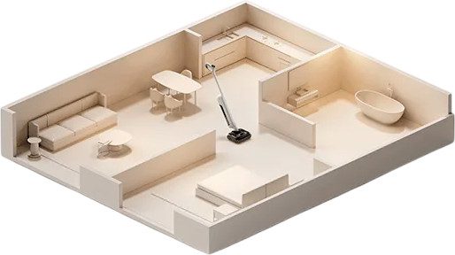 Вертикальный пылесос Xiaomi Truclean W30 Pro Wet Dry Vacuum E303HW / BHR08GYEU- фото10