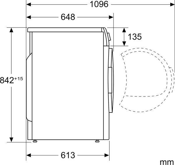 Сушильная машина Bosch WTH8627GPL- фото9