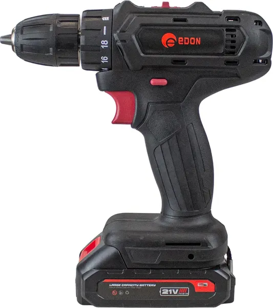 Аккумуляторная дрель-шуруповерт Edon AD-21C / 15419- фото4
