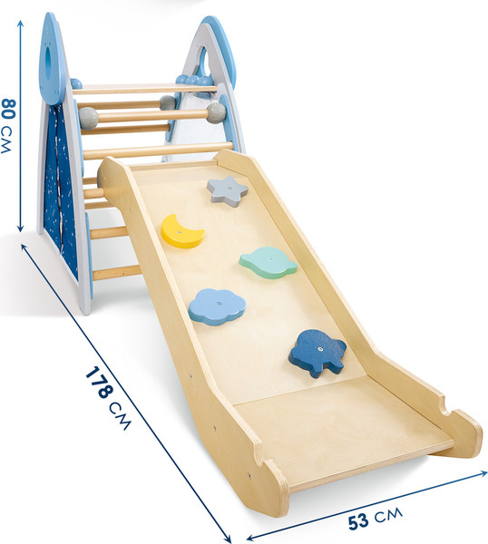 Горка-комплекс Hape Пиклер с горкой 4-в-1 / E1222_HP- фото6