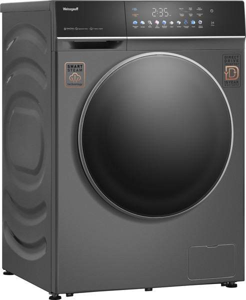 Стирально-сушильная машина Weissgauff WMD 62210 Direct Drive Touch Inverter Steam Grey- фото3