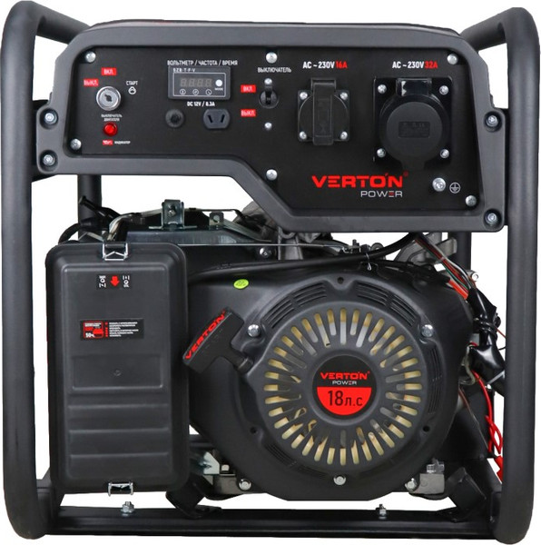 Бензиновый генератор Verton Power GG8500ES / 01.15815.15820- фото