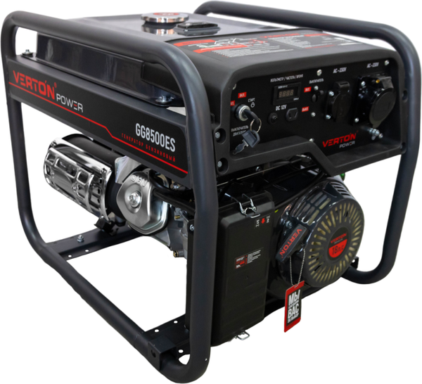 Бензиновый генератор Verton Power GG8500ES / 01.15815.15820- фото4