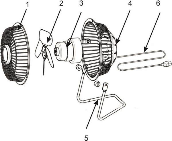 Вентилятор Centek CT-5040- фото3